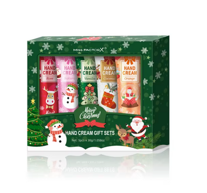 Coffret Noël : 5 Crèmes pour les Mains